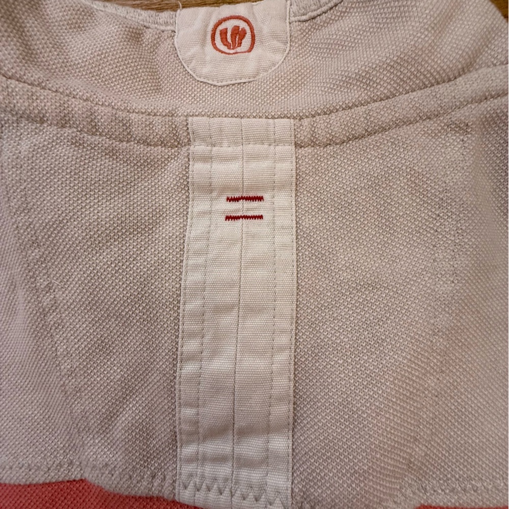 Fat Face The Airlie 1/4 Zip Sweatshirt Coral Pink Colorblock Size 8 - Picture 11 of 15